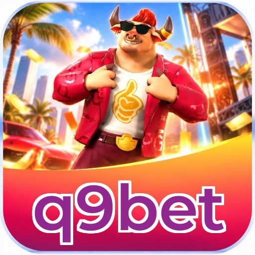 q9bet Logo - Bônus com Rollover Justo
